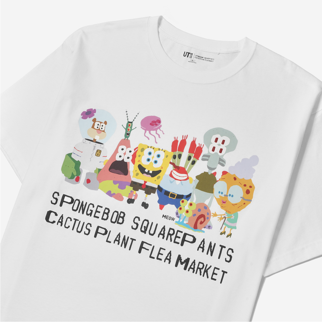 유니클로 UT x CPFM x 스폰지밥 그래픽 티셔츠 A 화이트 - US(Uniqlo UT x CPFM x SpongeBob Graphic T-Shirt A White - US) - 3