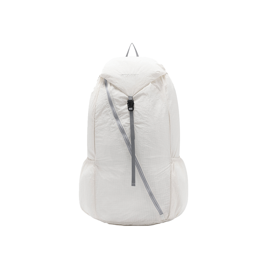이스트쿤스트 백슬래쉬 집 스트링 백 아이보리(ISTKUNST Backslash Zip String Bag Ivory)