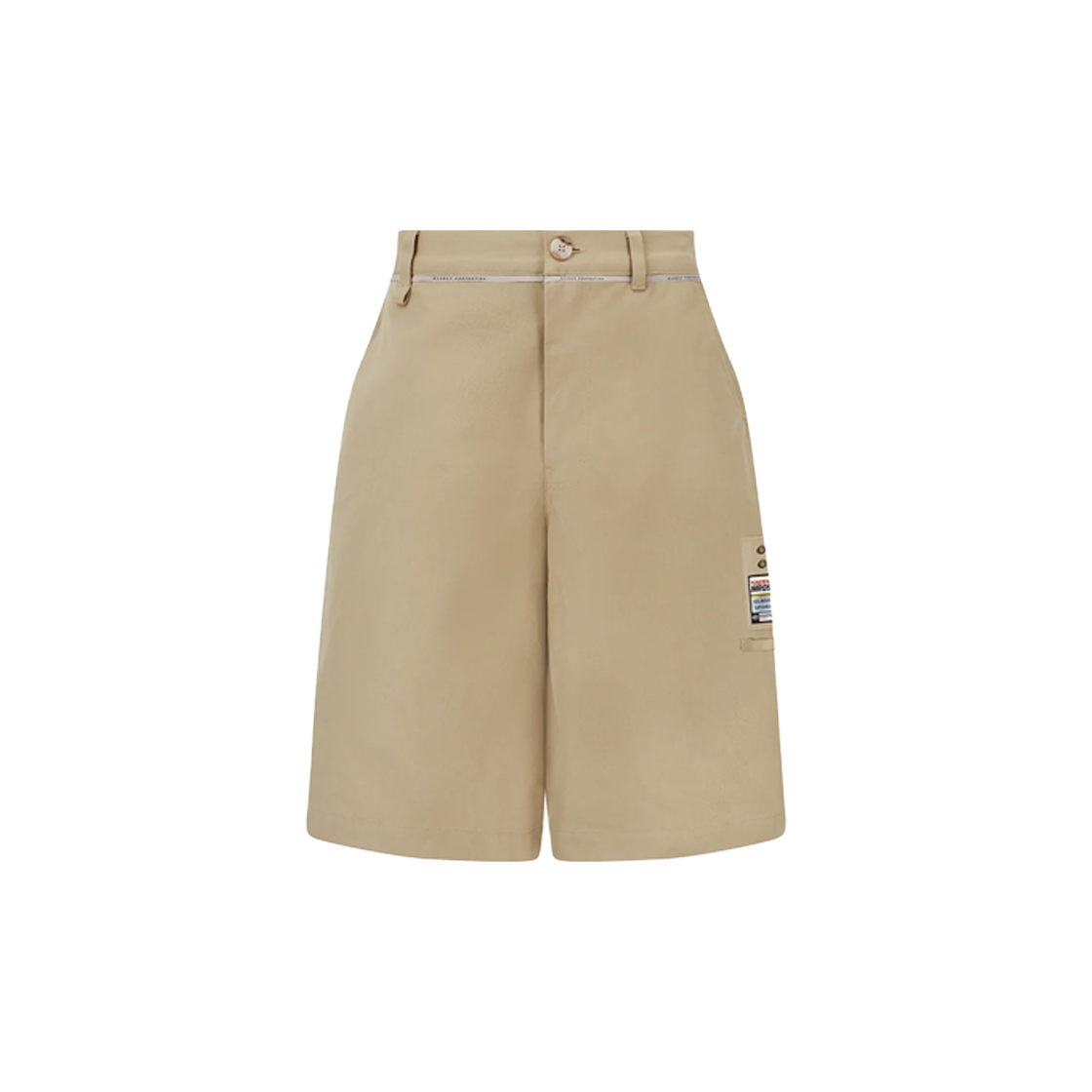 마틴 로즈 트위스티드 스케이트 쇼츠 베이지 - 25SS(Martine Rose Twisted Skate Short Beige - 25SS)