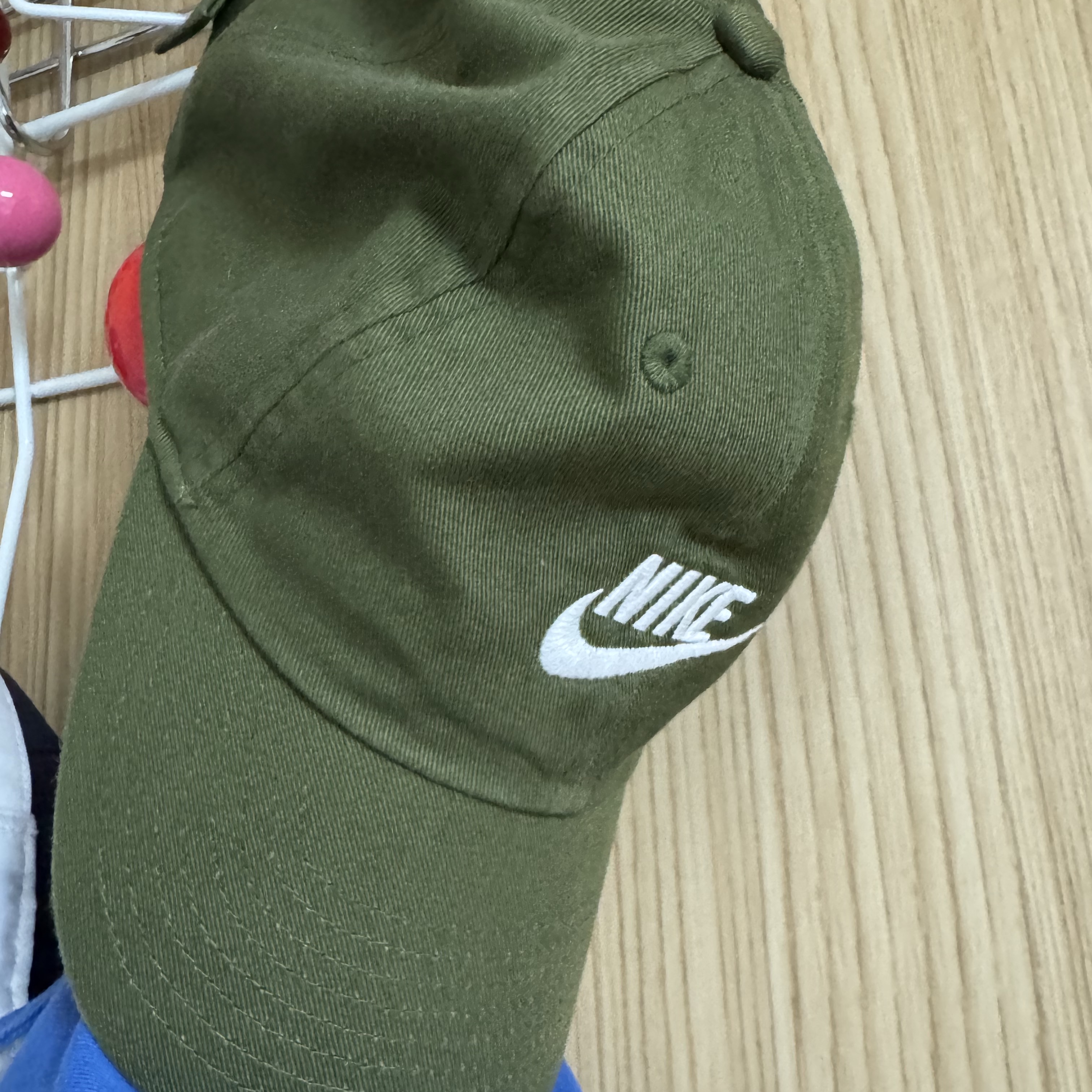 Nike Heritage 86 Futura Washed Cap Rough Green 착용 스타일