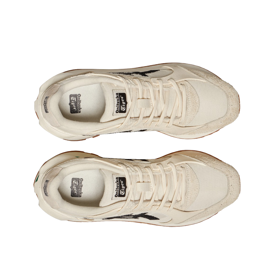 오니츠카 타이거 모아지 CO 크림 블랙(Onitsuka Tiger Moage Co Cream Black) - 2
