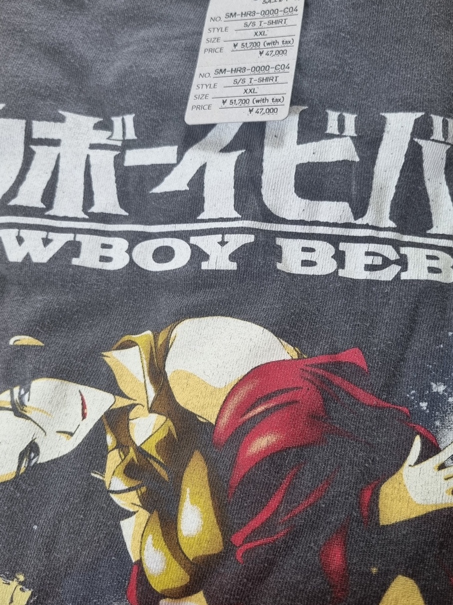 Saint Mxxxxxx x Cowboy Bebop S/S T-Shirt Black - 25SS 착용 스타일