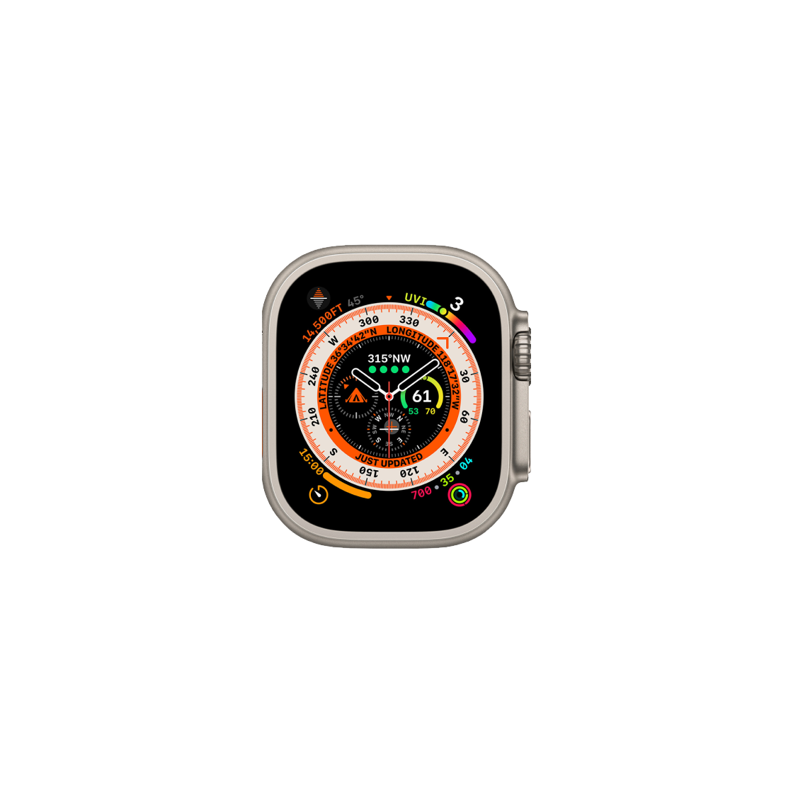 [S등급] 리퍼비시 애플워치 울트라 49mm 티타늄 케이스([S등급] Refurbished Watch Ultra 49mm Titanium Case)