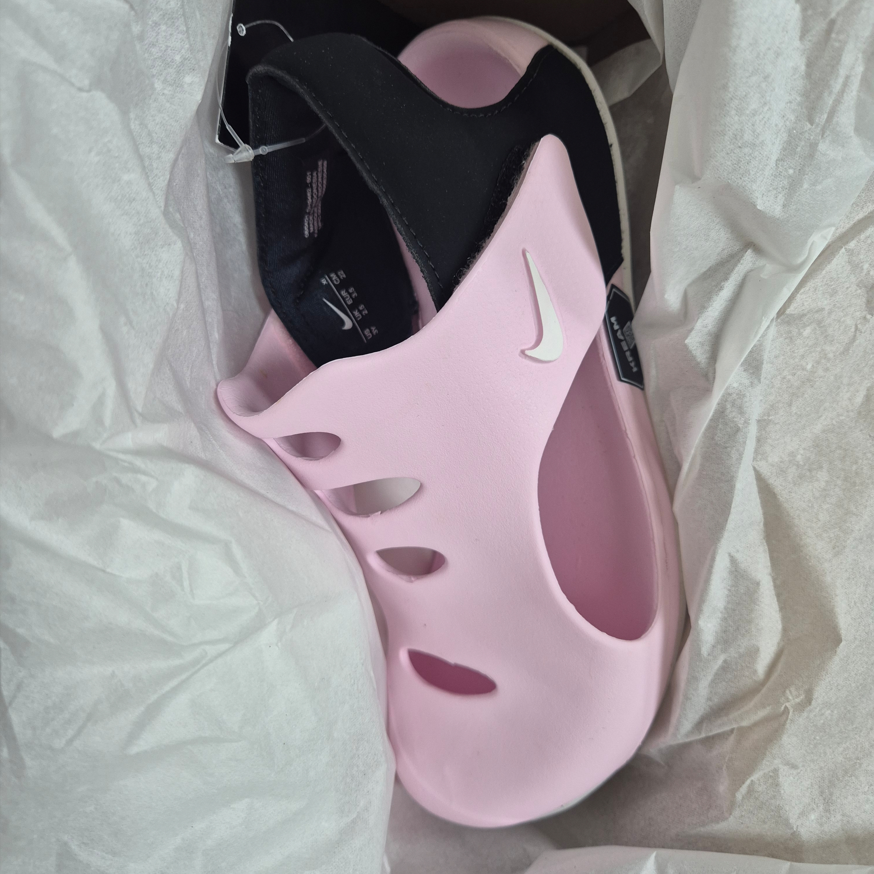 (PS) Nike Sunray Protect 3 Pink Foam 착용 스타일