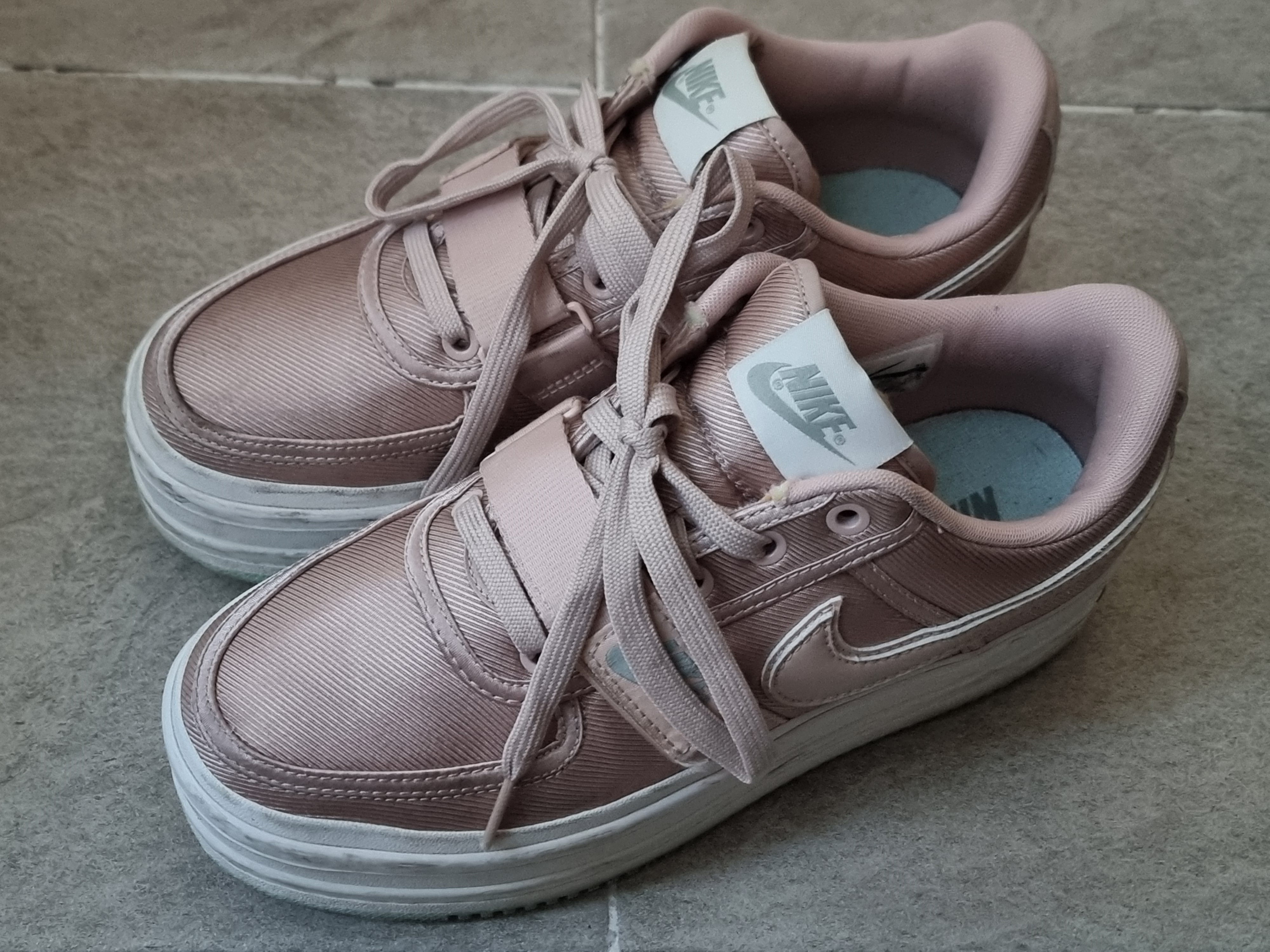 (W) Nike Vandal 2X Particle Beige 착용 스타일