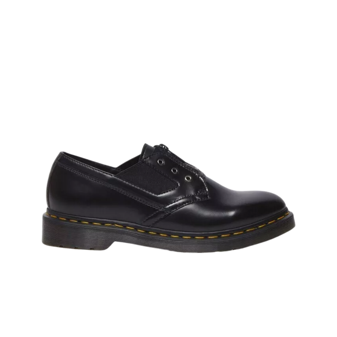 31945001 Dr. Martens 1461 Gusset Polished Smooth Black