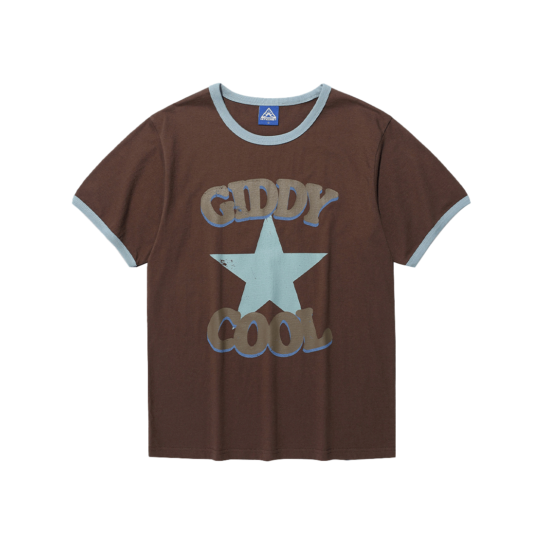 이스트쿤스트 지디 스타 티셔츠 브라운(ISTKUNST Gd Star Tee Brown)