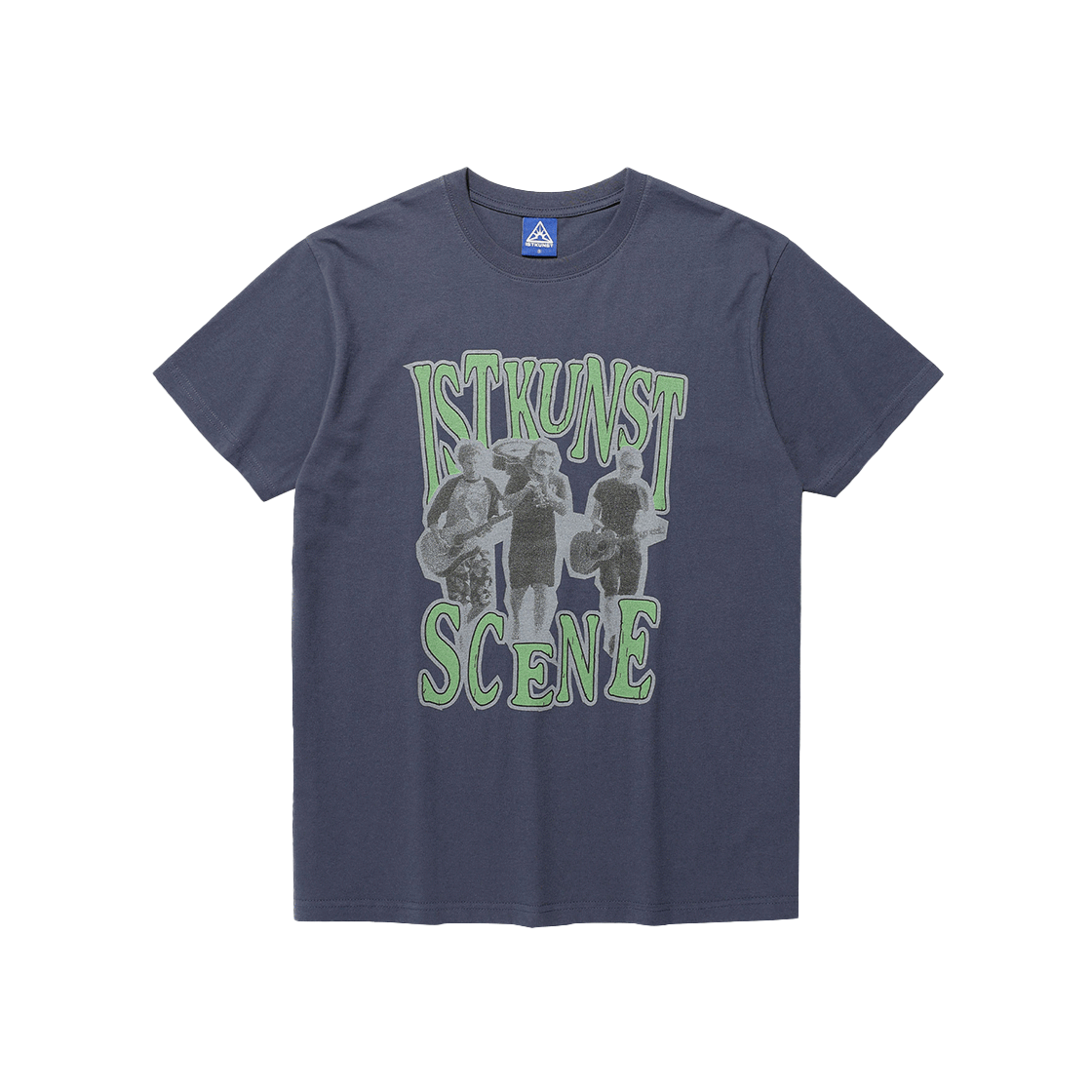 이스트쿤스트 씬 밴드 티셔츠 네이비(ISTKUNST Scene Band Tee Navy) - 1