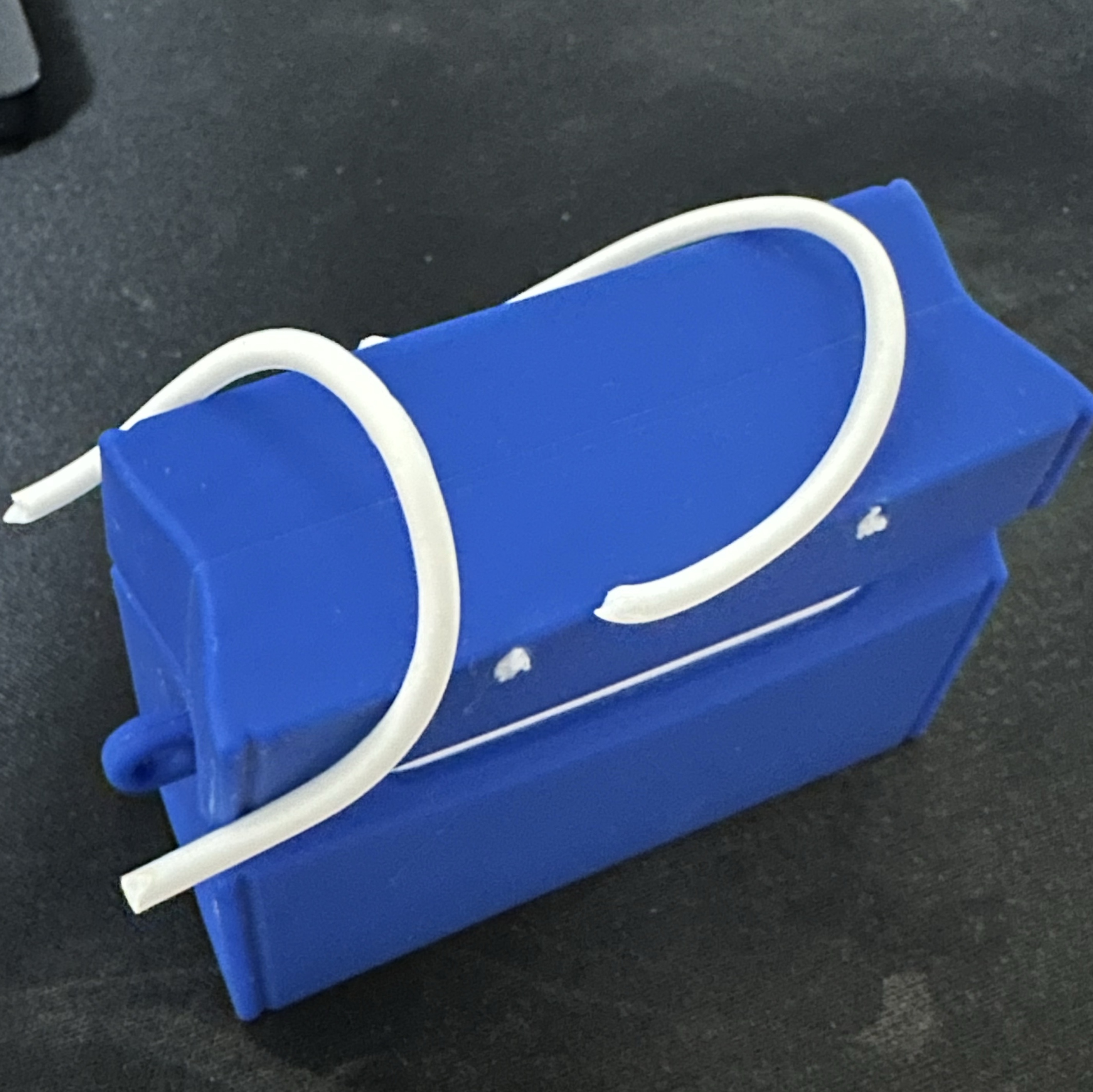 Ader Error Shopper Bag AirPods Pro Case Z-Blue 착용 스타일 - 2