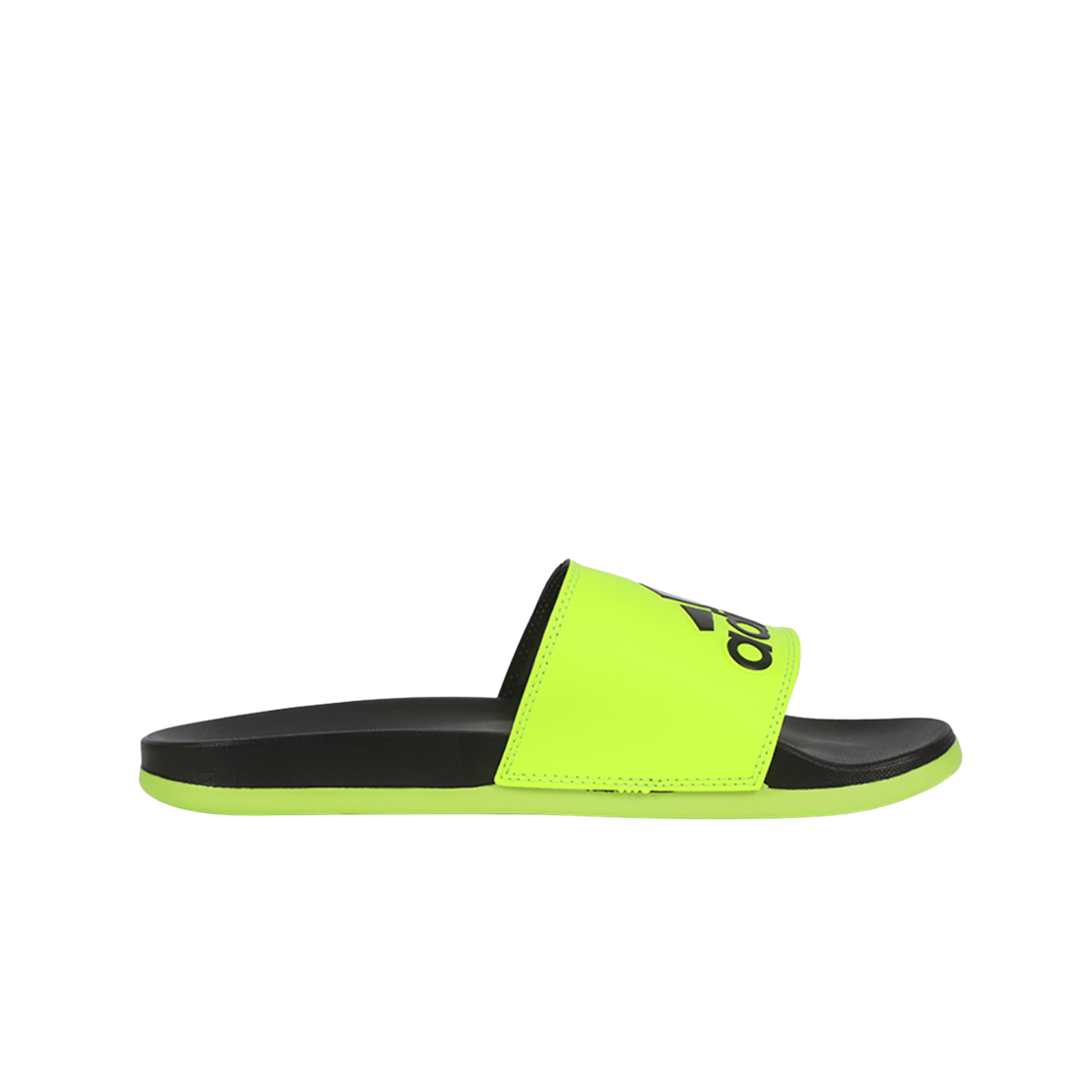 JI2262 Adidas Adilette Comfort Lucid Lemon Black