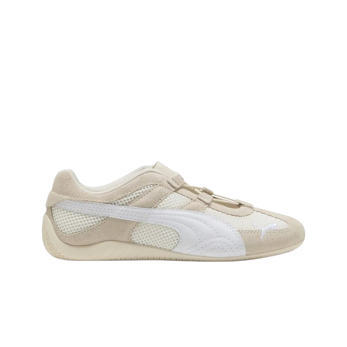 (W) 푸마 스피드캣 고 베이지 화이트((W) Puma Speedcat Go Beige White)