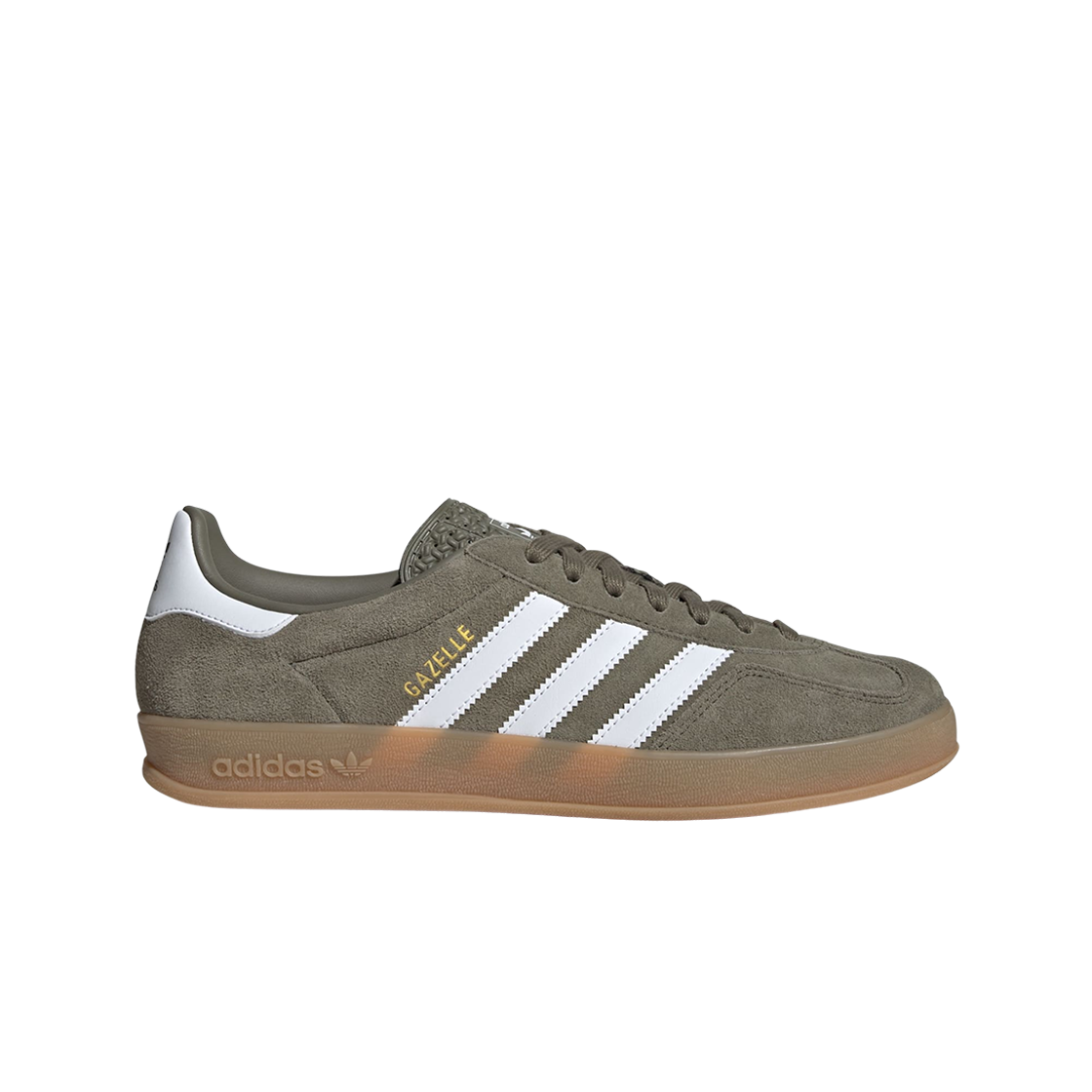 아디다스 가젤 인도어 올리브 스트라타 클라우드 화이트(Adidas Gazelle Indoor Olive Strata Cloud White) - 1