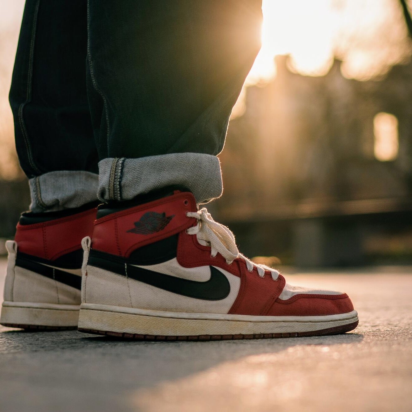 Jordan 1 KO High OG Chicago 착용 스타일