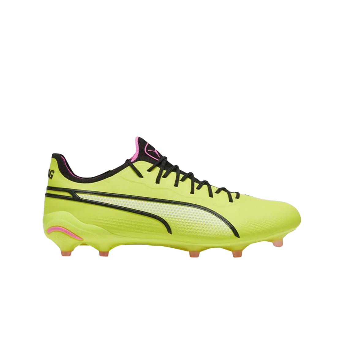 107563-06 Puma King Ultimate FG/AG Electric Lime Black