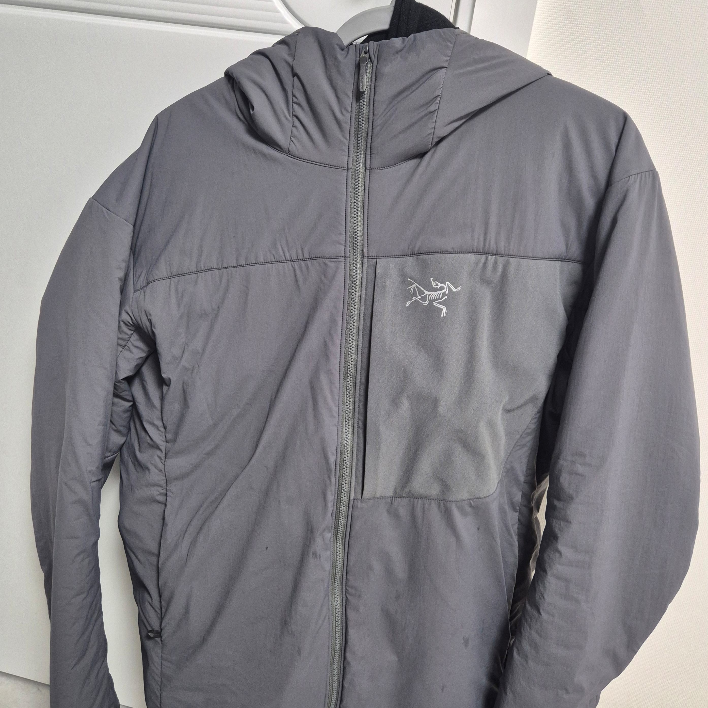 Arc'teryx Proton LT Hoody Cloud 착용 스타일