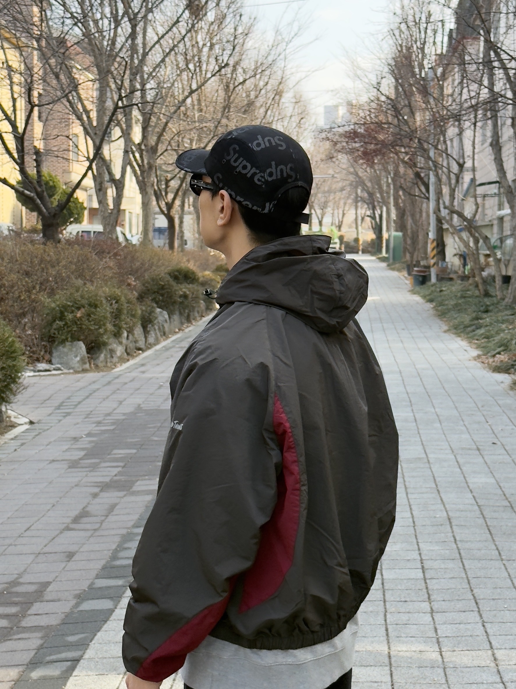 Wildthings Army Jacket Graphite 착용 스타일 - 8