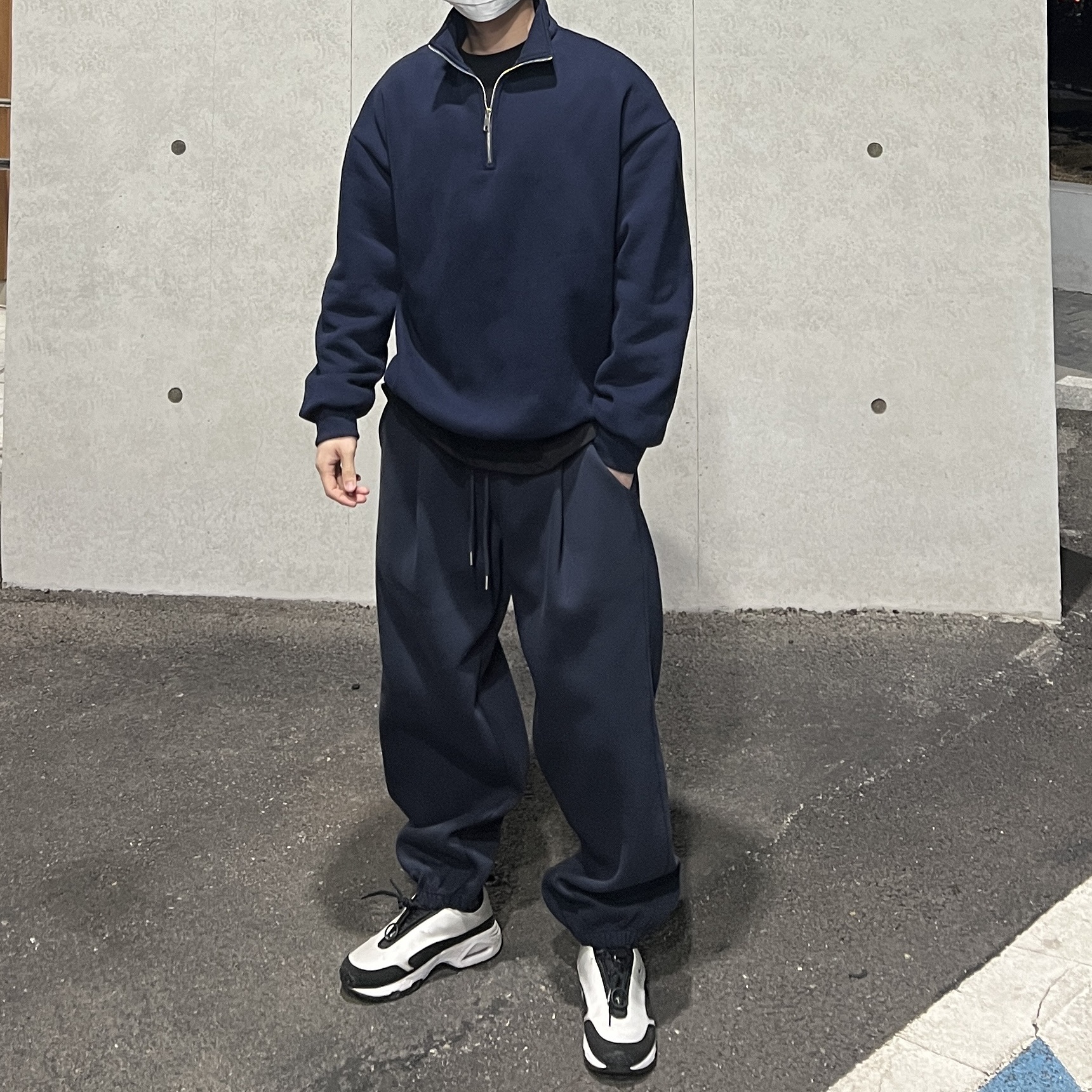 Nike x Comme des Garcons Homme Plus Air Max Sunder SP White Black 착용 스타일 - 1