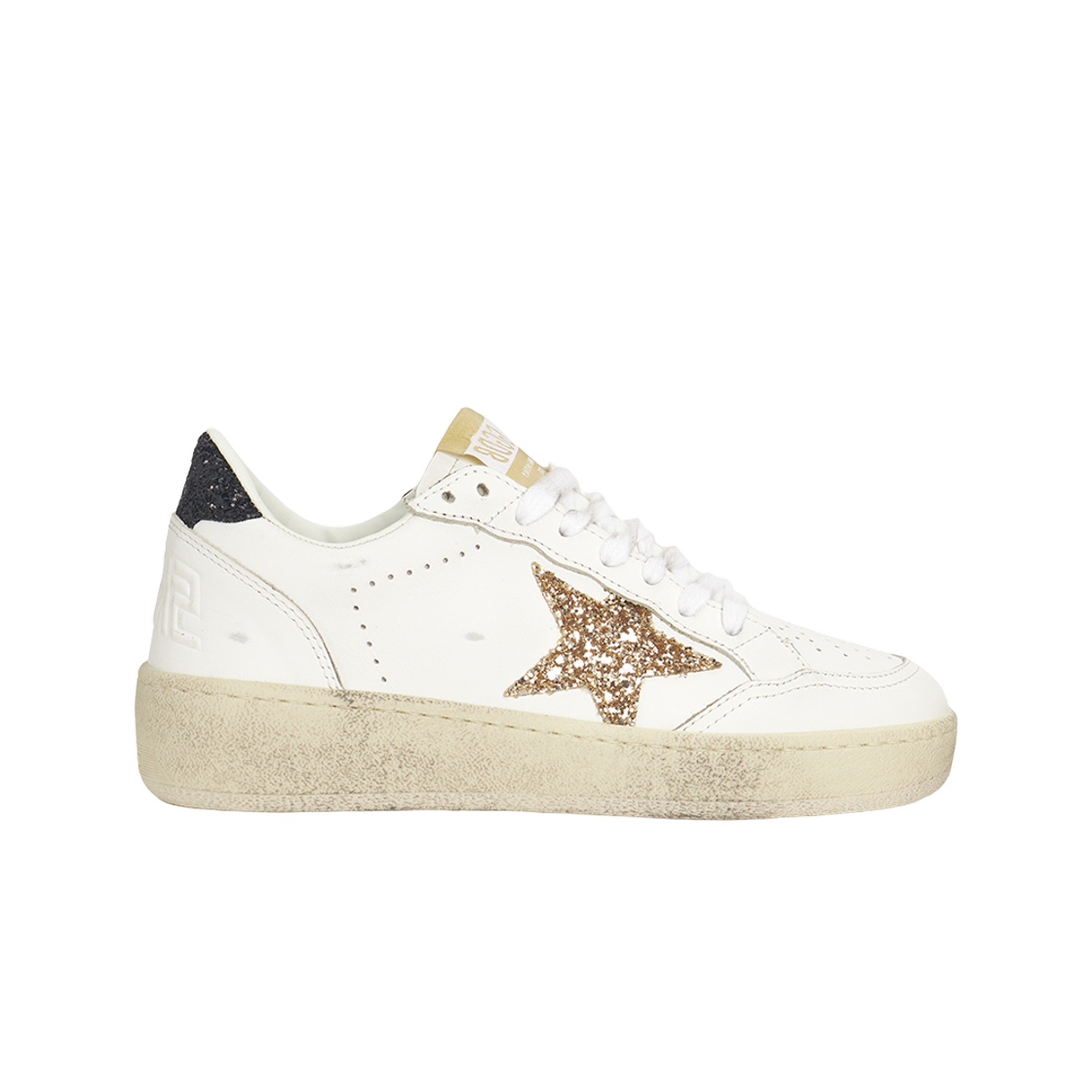 GWF00804-F006964-10471 (W) Golden Goose Ball Star Sneakers White