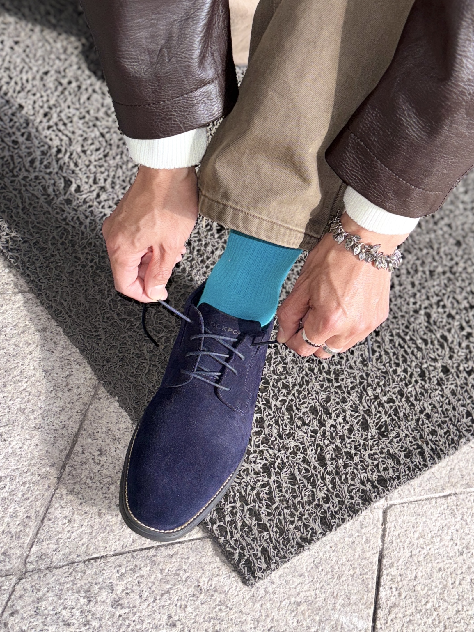 Hono Report Leaf Bracelet 착용 스타일 - 2