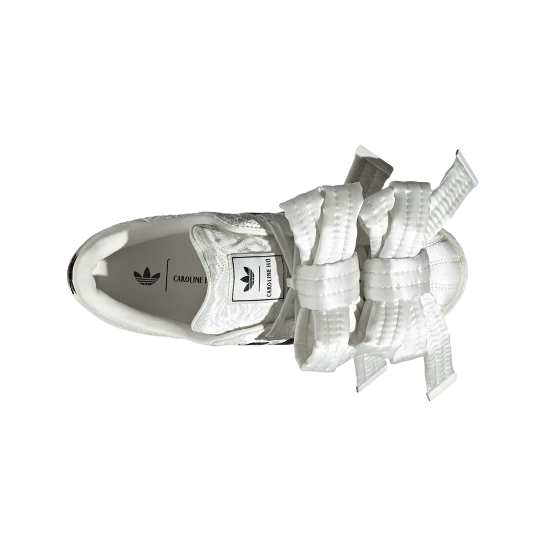(W) 아디다스 x 캐롤라인 후  슈퍼스타 코어 화이트 코어 블랙((W) Adidas x Caroline Hu Superstar Core White Core Black) - 2