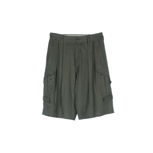 KM5BPASZC08DG Ziggy Chen Cargo Shorts Dark Grey - 25SS