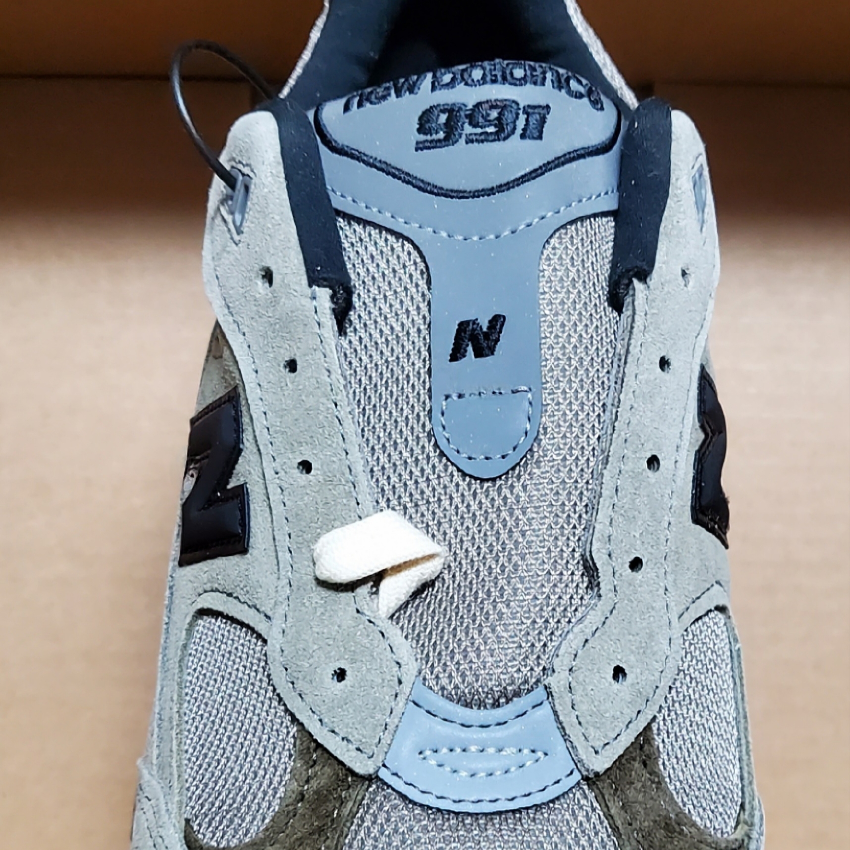 (W) New Balance x JJJJound 991 Made in UK Grey 착용 스타일