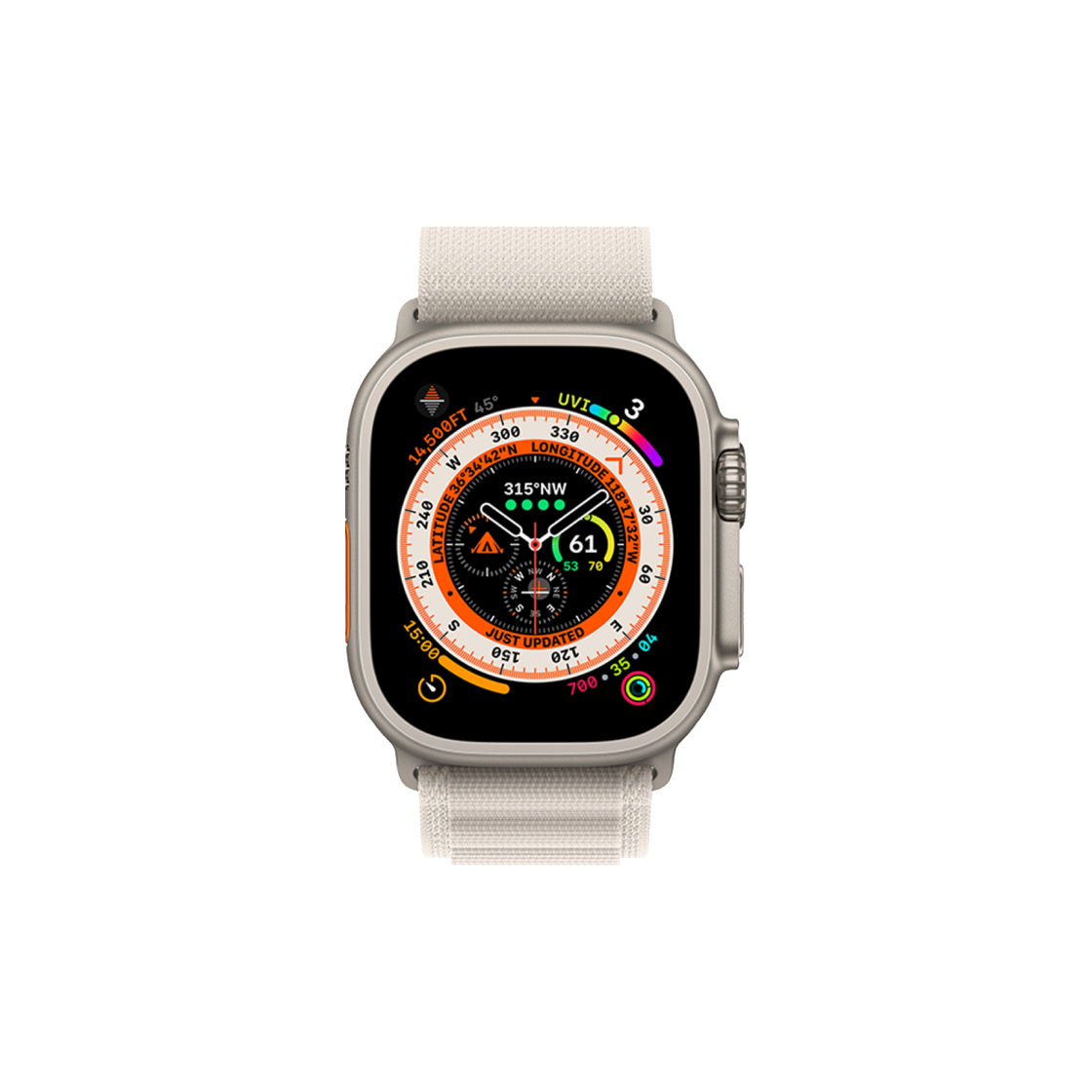 I5A3140650455 [S등급] Refurbished Watch Ultra 49mm Titanium Case with Alpine Loop Starlight