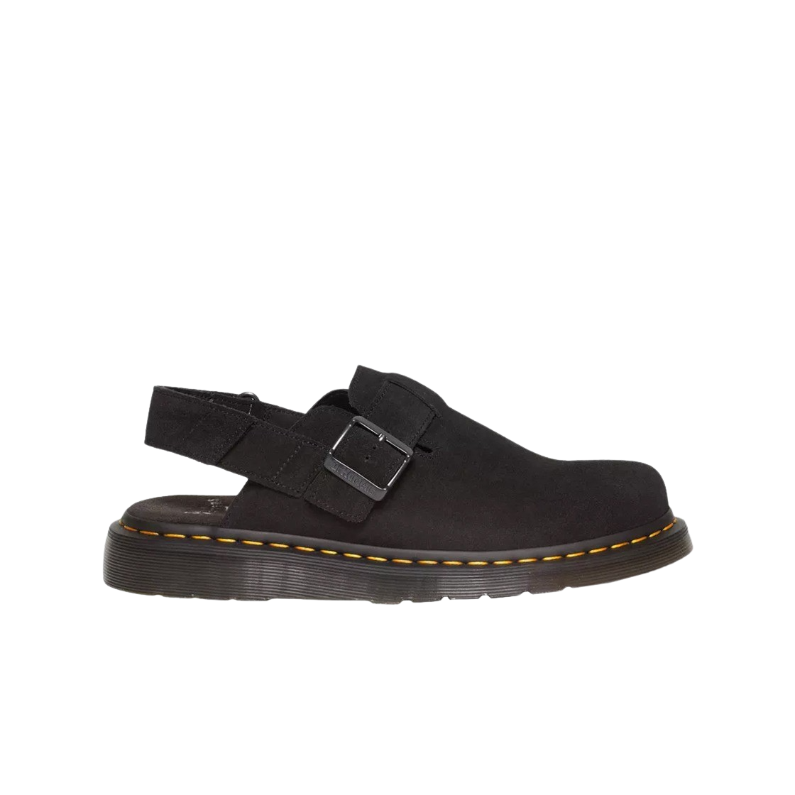 닥터마틴 조지 II 스웨이드 슬링백 뮬 블랙(Dr. Martens Jorge II Suede Slingback Mules Black)