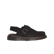Dr. Martens Jorge II Suede Slingback Mules Black