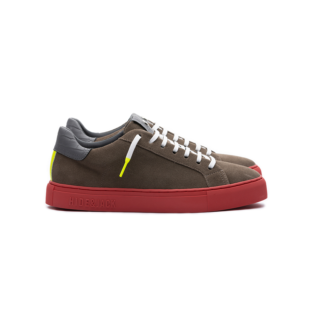 하이드앤잭 에센스 오일 스니커즈 브라운(Hide&Jack Essence Oil Line Sneakers Brown) - 2