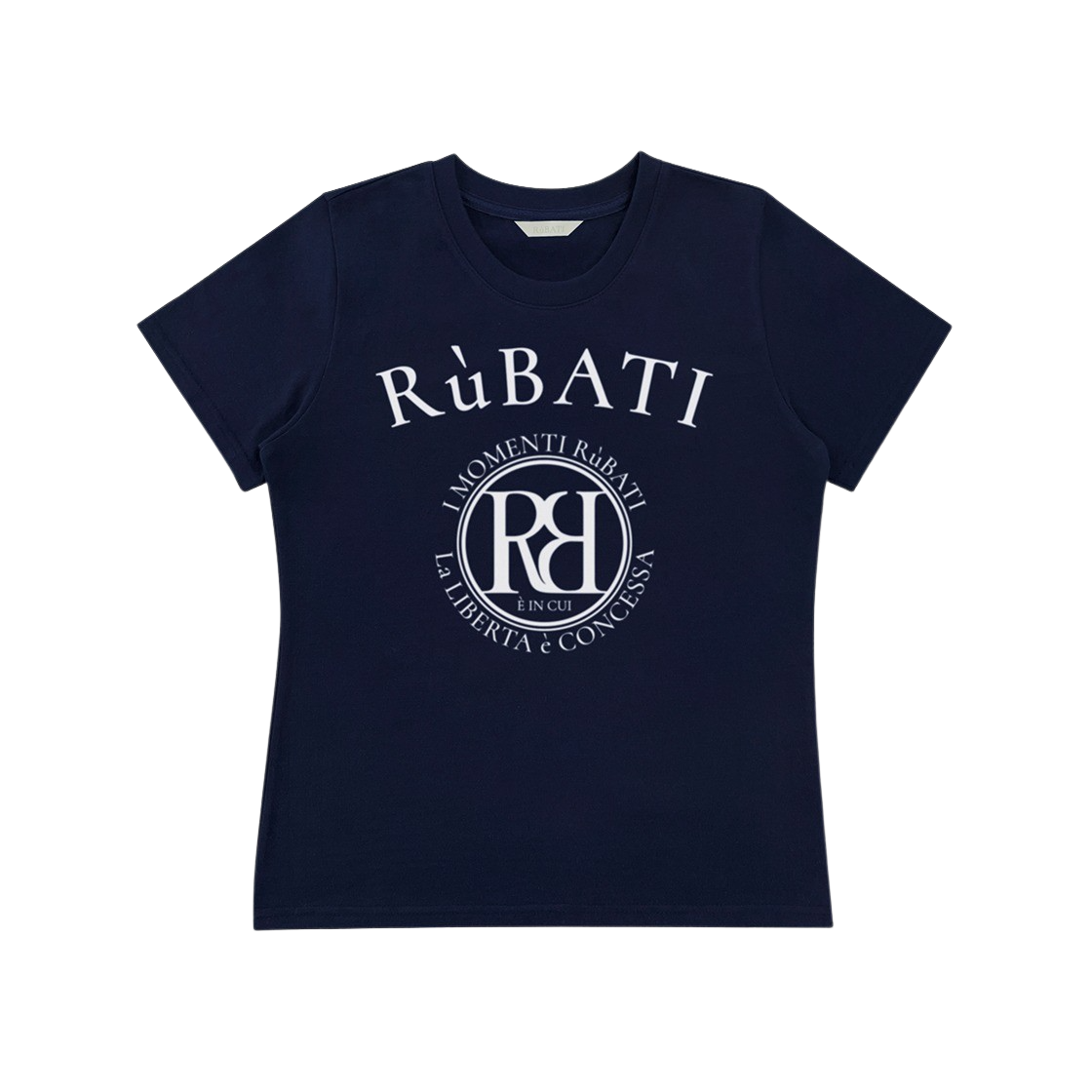 2024RETEE10 Rubati Arc Logo Tshirt Navy