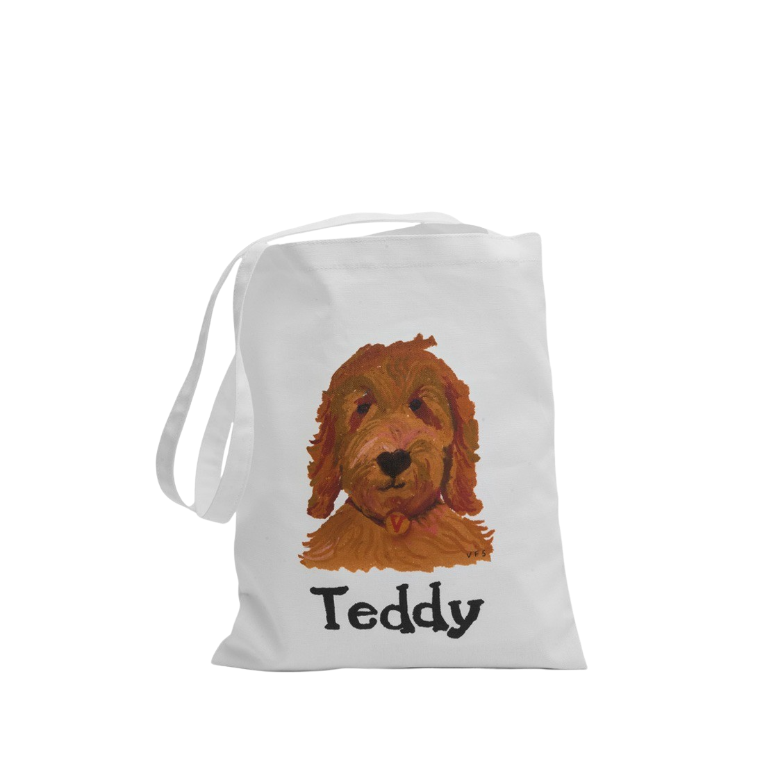 EBT_0 Vegetable Flower Studio Teddy Eco Bag - 대표 이미지 #1