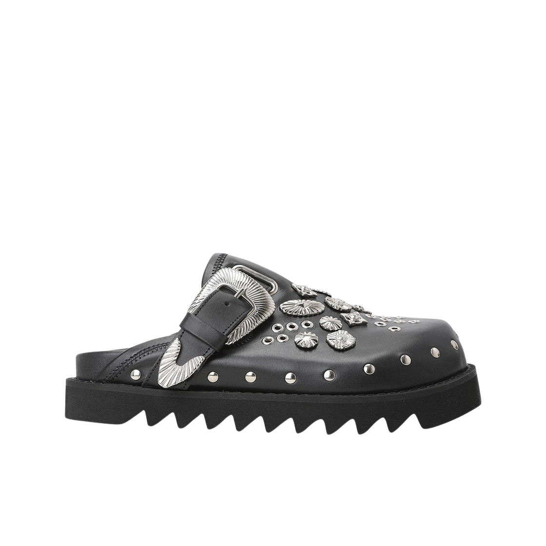 KW4BSOBTP04BK Toga Pulla Women AJ1058 Leather Black