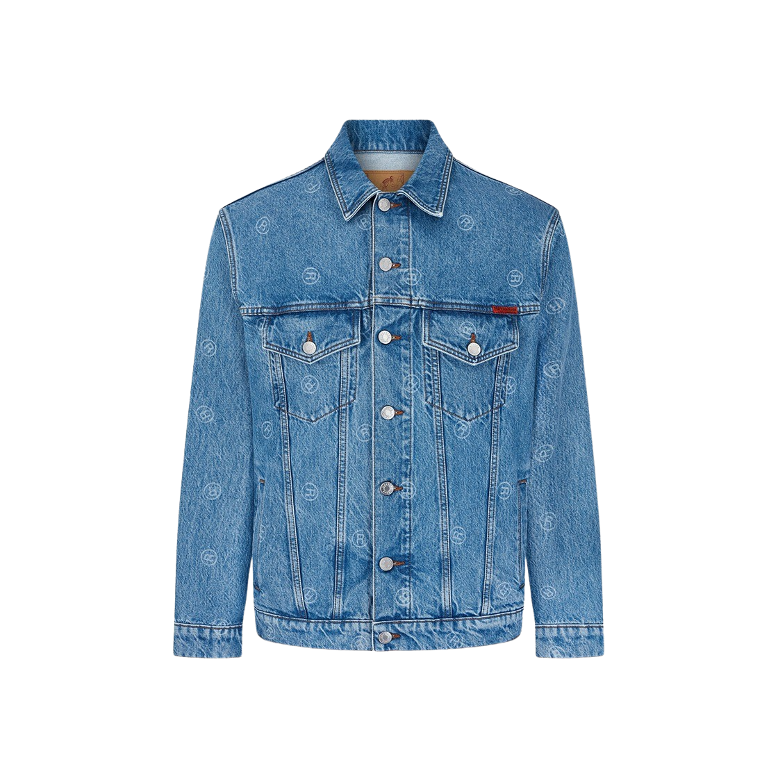 KM4DOTDMR05BL Martine Rose Oversized Denim Jacket Blue - 24FW