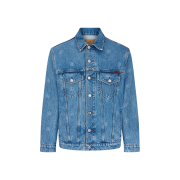 Martine Rose Oversized Denim Jacket Blue - 24FW