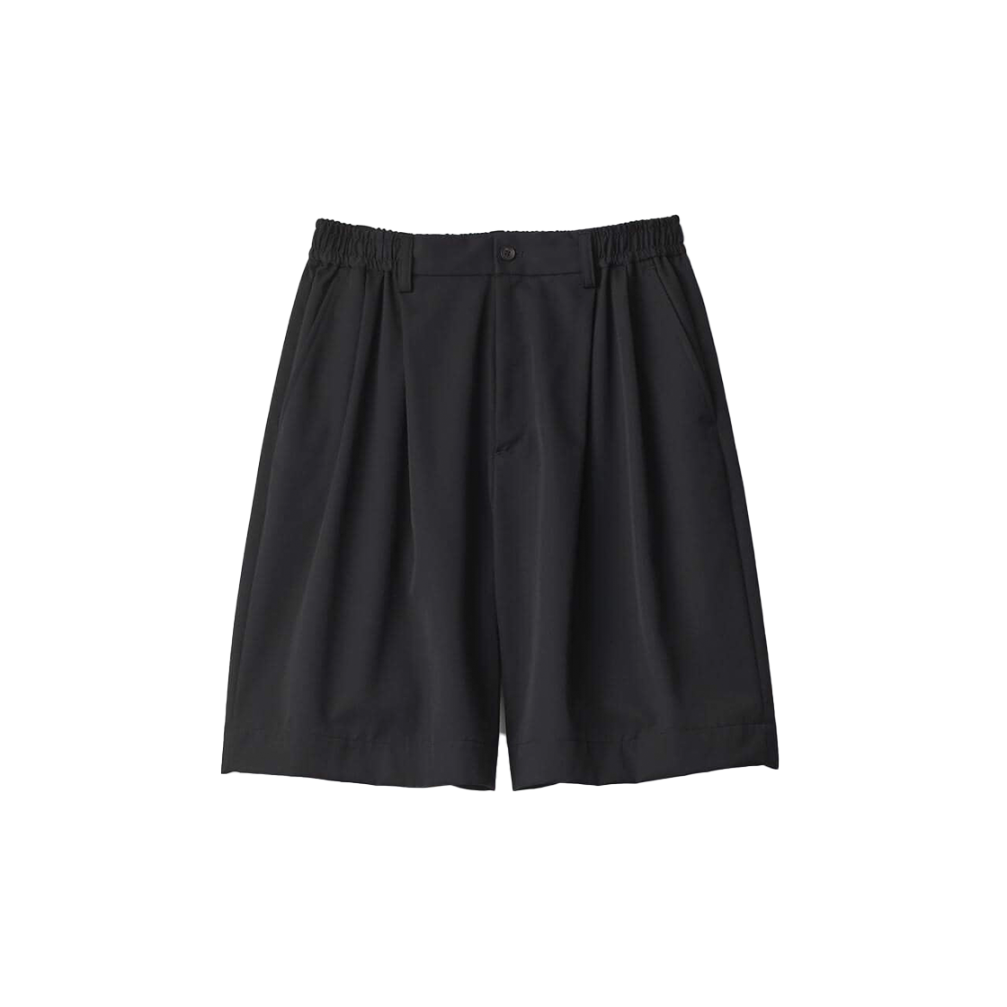 슈타인 와이드 이지 쇼트 트라우저 블랙 - 25SS(ssstein Wide Easy Short Trousers Black - 25SS)