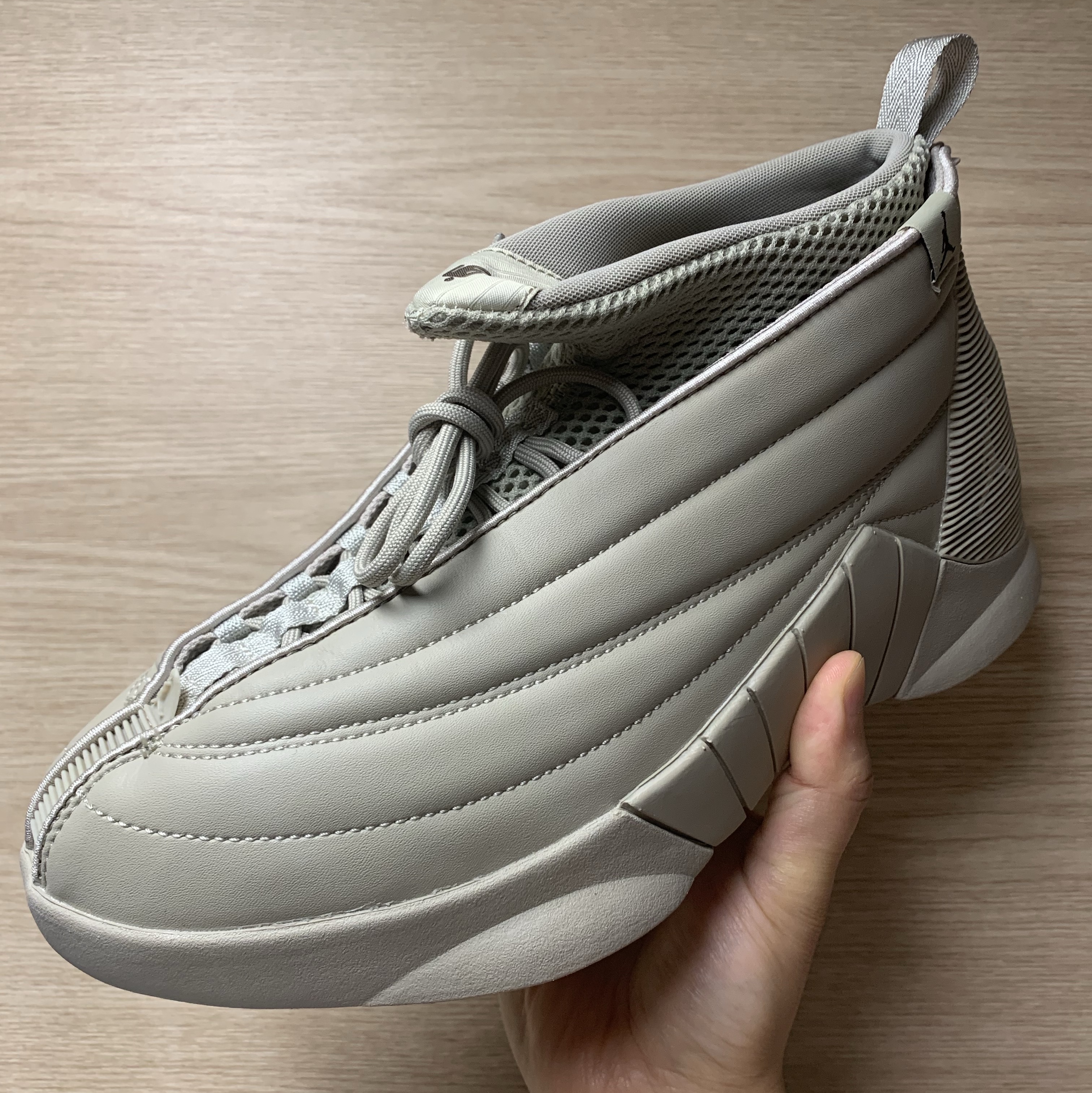 (W) Jordan 15 x Billie Eilish Retro SP Beige 착용 스타일