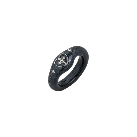 [韓国人気ジュエリー] nff Crucifix Heart Ring Nff Crucifix Heart Ring STYLE | KREAM