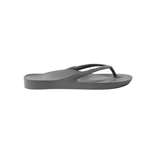 FlipFlops_Charcoal ARCHIES Arch Support Flip Flops Charcoal