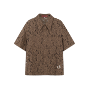 Eckhaus Latta Flora Buttondown Brunette