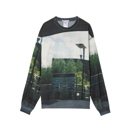 RETS4FM90MU SEEN x Reebok Printing Woven Crew Neck Overground