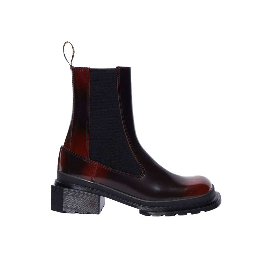 [KREAM 단독] 닥터마틴 우먼 메이볼 첼시 블랙 체리 레드 - 24FW([KREAM 단독] Dr. Martens Women Maybole Chelsea Black Cherry Red - 24FW)