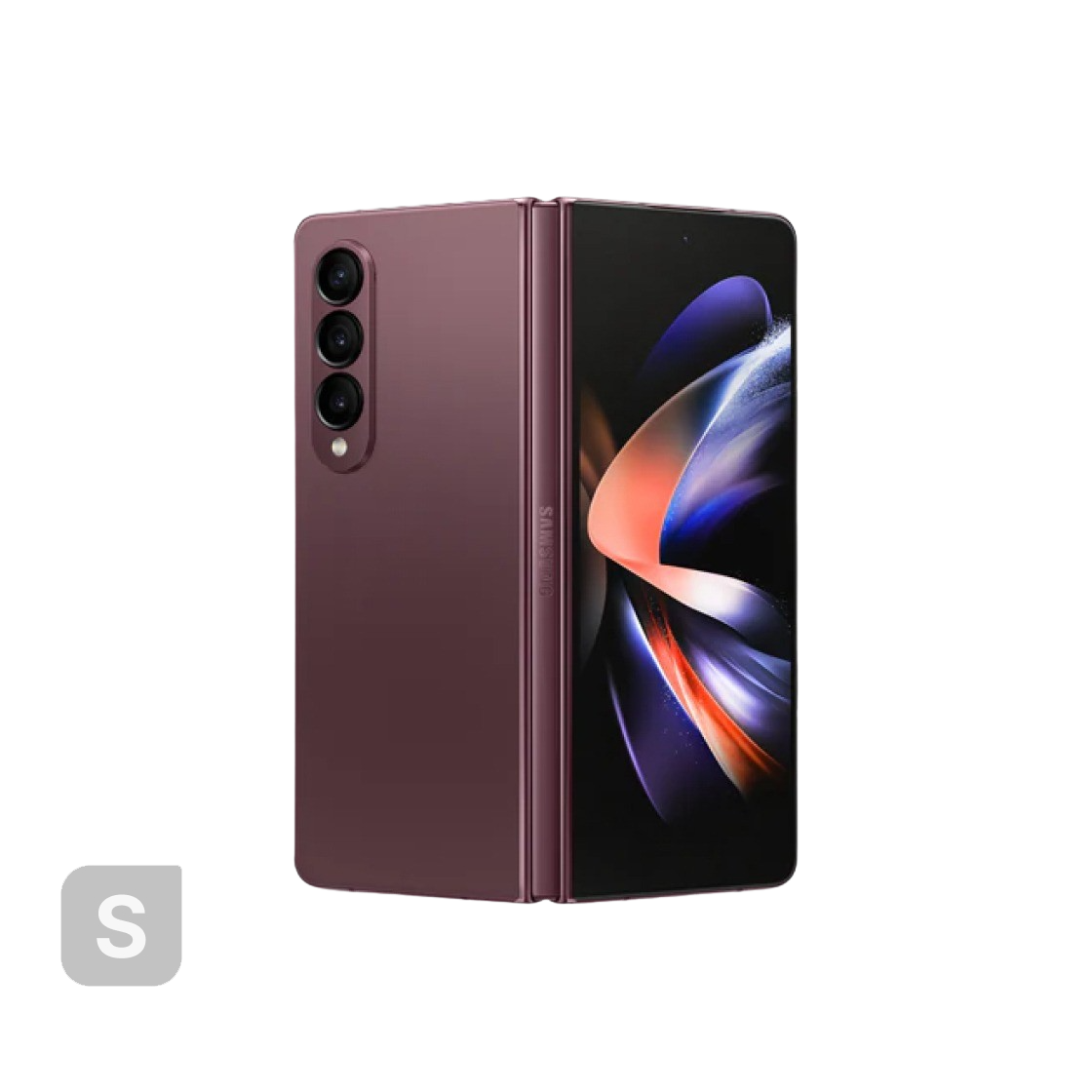 [S등급] 리퍼비시 갤럭시 Z 폴드 4 256기가 버건디([S등급] Refurbished Galaxy Z Fold 4 256GB Burgundy)