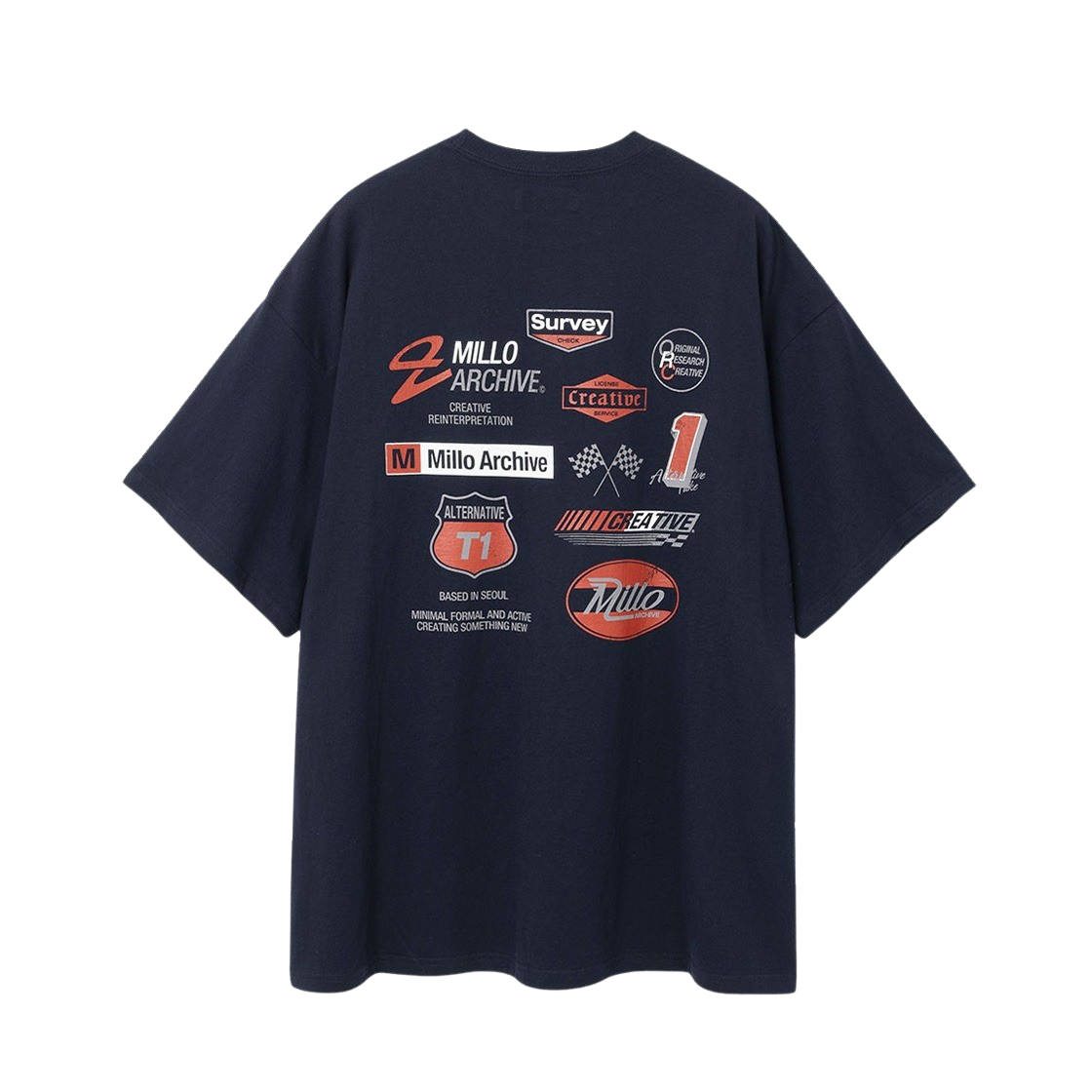 人気 ☆MILLO ARCHIVE☆ CAR RACE ARCHIVE T-SHIRTS MUSINSA | MILLO ARCHIVE Car Race Archive T-shirts [Charcoal]