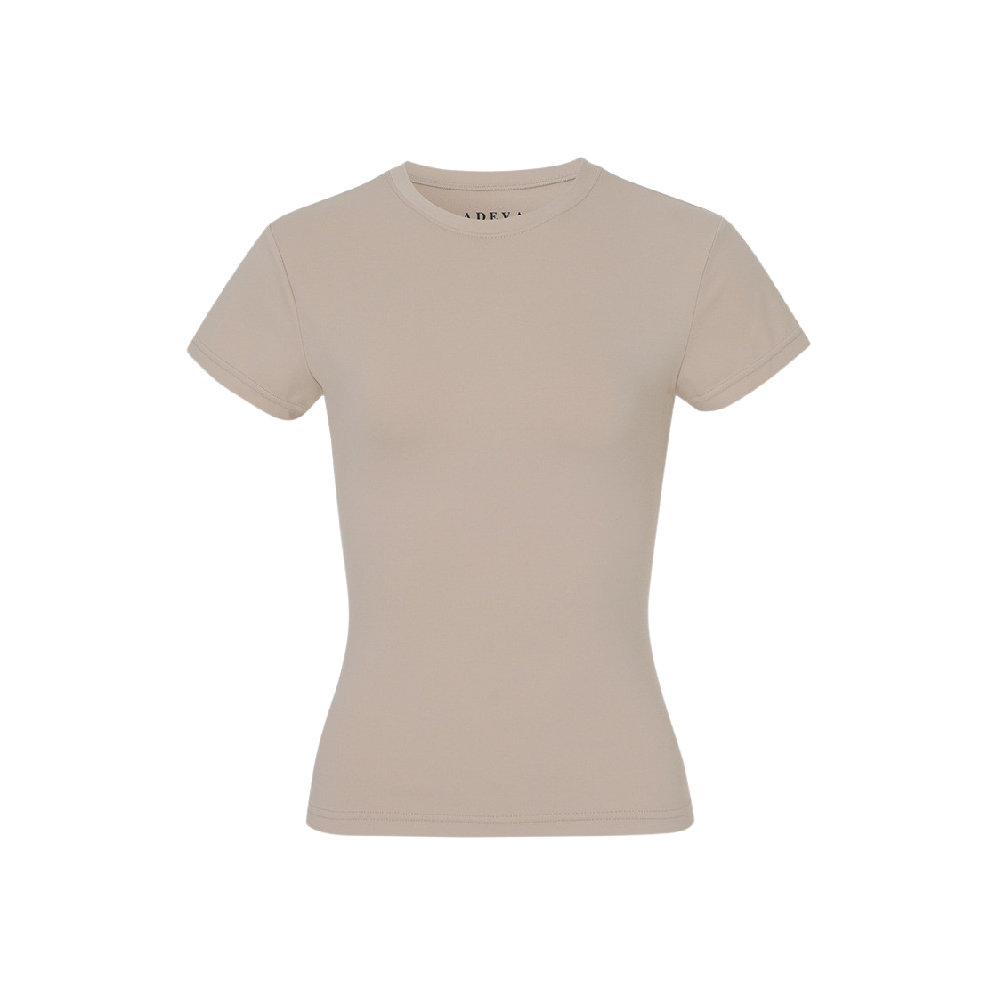 아데바 올데이 쇼츠슬리브 아몬드크림(ADVEA All Day Short Sleeve Almond Cream)