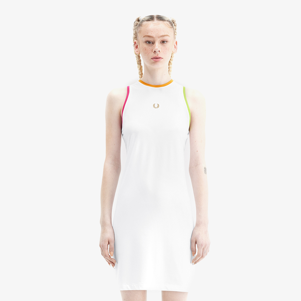 프레드페리 우먼즈 테니스 드레스 화이트(Fred Perry Womens Tennis Dress White) - 2