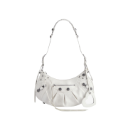 Balenciaga Le Cagole Small Shoulder Bag White