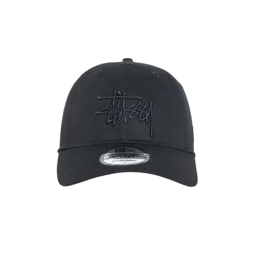 스투시 베이직 뉴에라 9Twenty 캡 블랙 | Stussy | KREAM