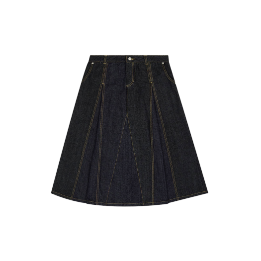saf00359 Safarispot Two Denim Long Skirts