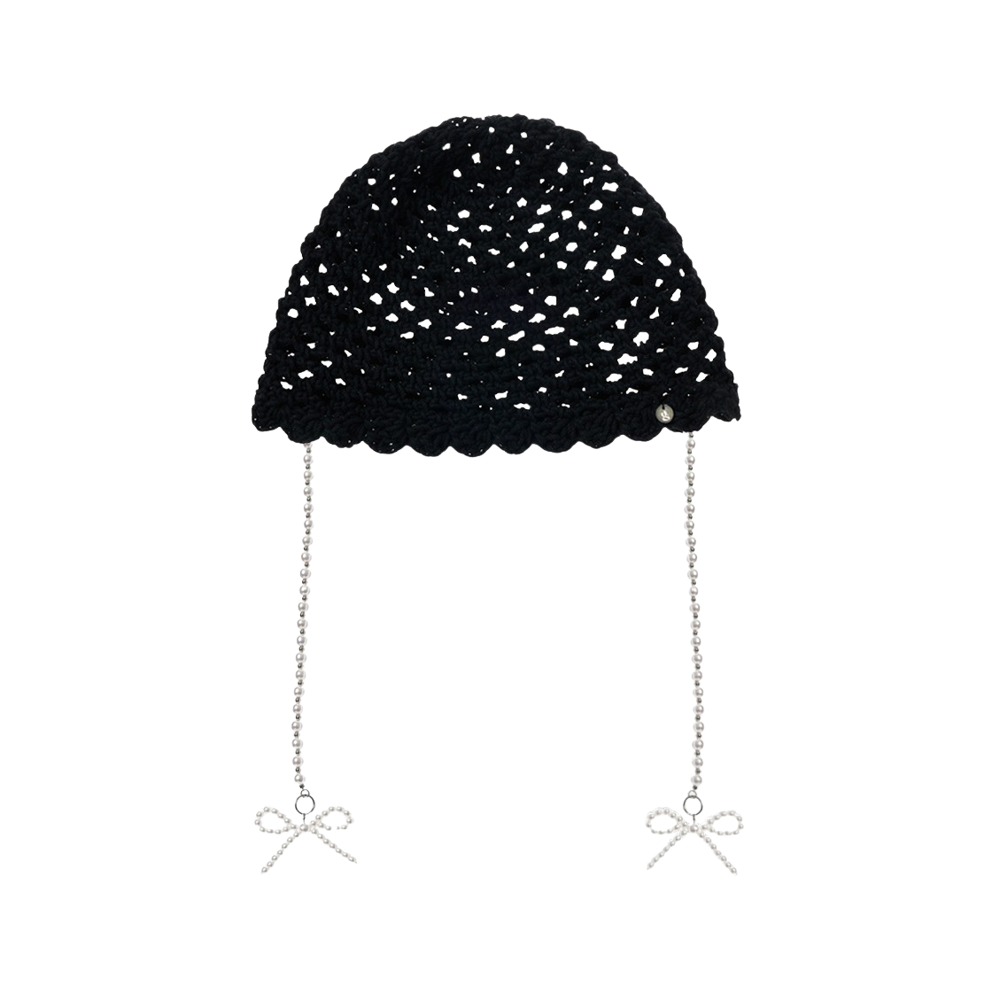 【YEGG】送料/関税込 Pearl drop beanie ☆送料・関税込☆YEGG☆Pearl drop beanie☆ (YEGG/ニット